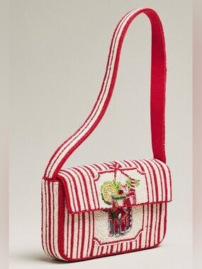 Anthropologie The Fiona Beaded Bag: Food & Drink Edition, Summer cocktail